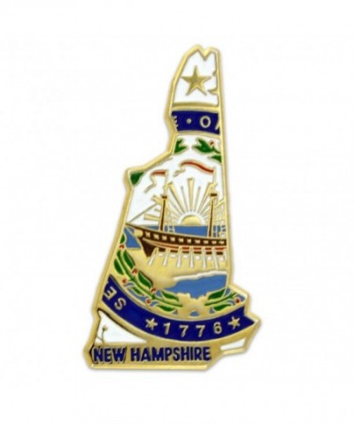 PinMarts State Shape Hampshire Lapel