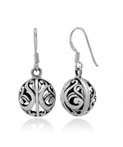 Sterling Silver Inspired Filigree Earrings