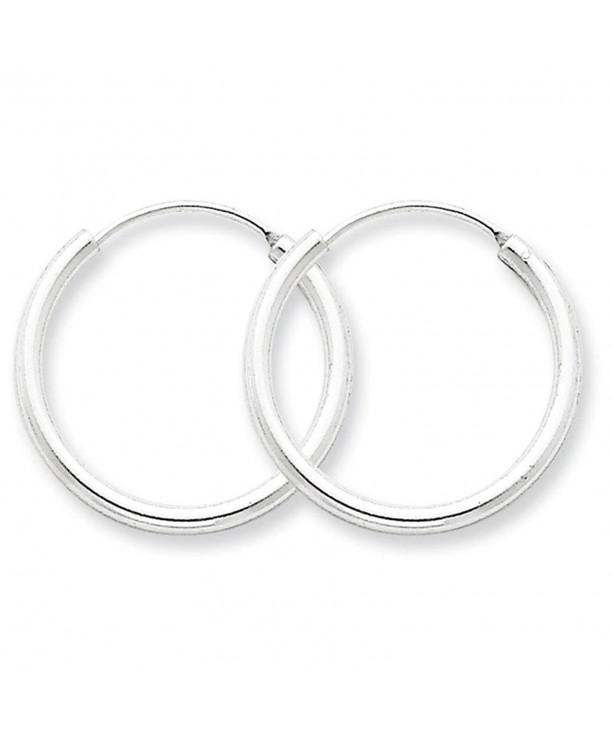 Sterling Silver Polished Endless Earrings