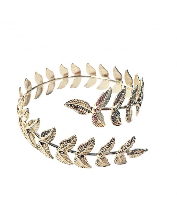 Gold upper cuff branch bracelet