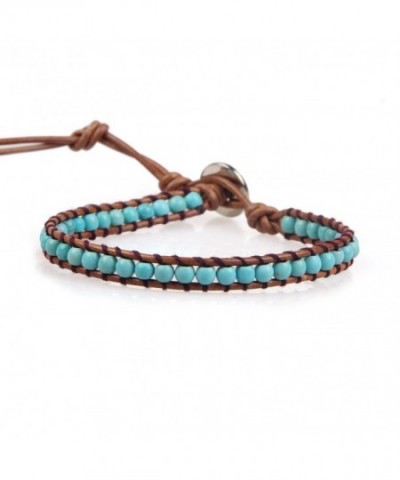 KELITCH Turquoise Bracelet Handmade Natural