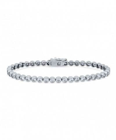 BERRICLE Sterling Bracelet Swarovski Zirconia