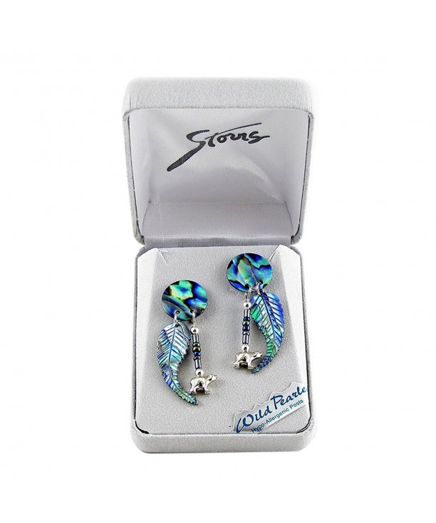 Storrs Handmade Abalone Earrings E8511550