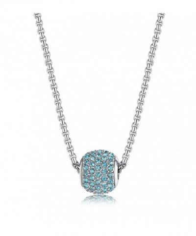 LOYALLOOK Stainless Steel Birthstone Necklace