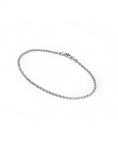 2 5mm Sterling Silver Bracelet Anklet