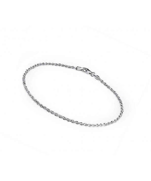 2 5mm Sterling Silver Bracelet Anklet