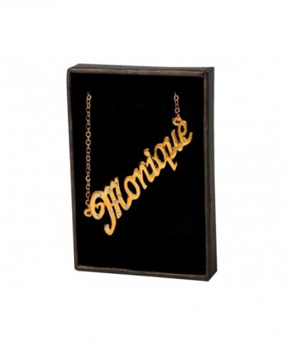 Name Necklace MONIQUE Gold Plated