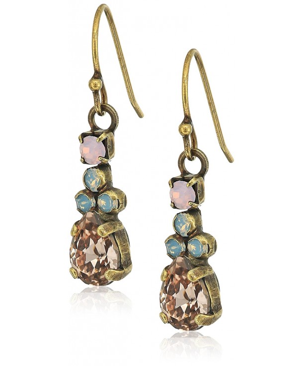 Sorrelli Petite Pear Crystal Earrings