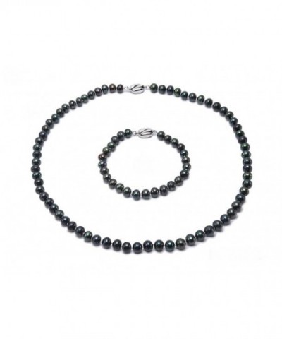 JYX Freshwater Pearl Necklace Bracelet