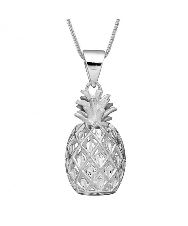 Sterling Silver Pineapple Necklace Extender