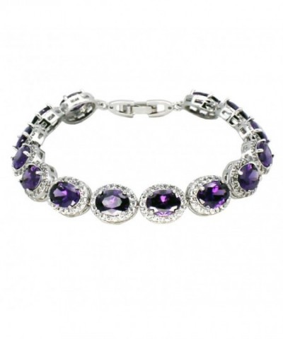 Ladies Bracelet Amethyst Citrine Peridot