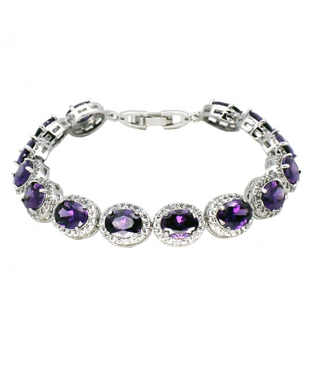 Ladies Bracelet Amethyst Citrine Peridot