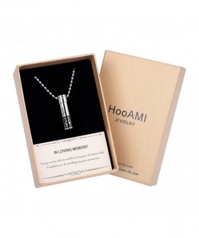 HooAMI Cremation Jewelry Necklace 3 8x0 9cm