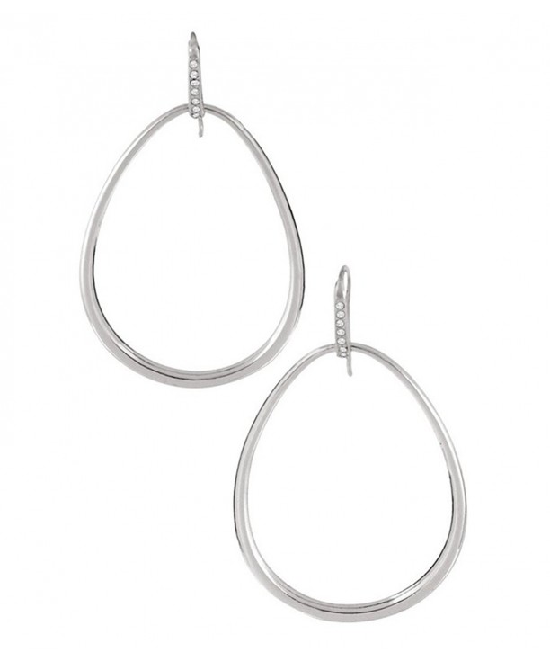 Dot Line hollow dangle earrings