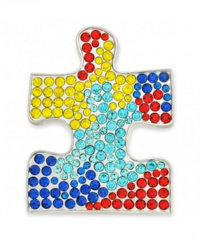 PinMarts Rhinestone Crystal Autism Awareness