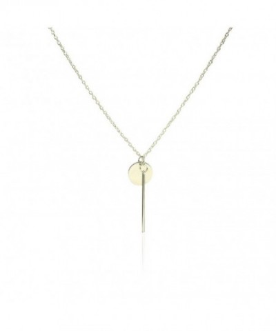 KAVANI Silver Plated Simple Necklace