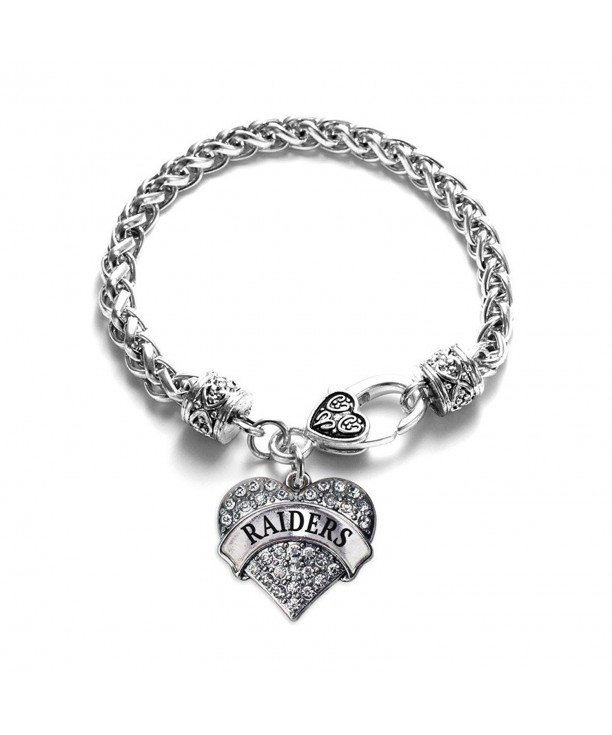 Raiders Bracelet Silver Lobster Crystal