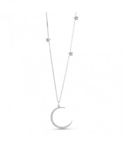 Sterling Silver Pendant Necklace Adjustable