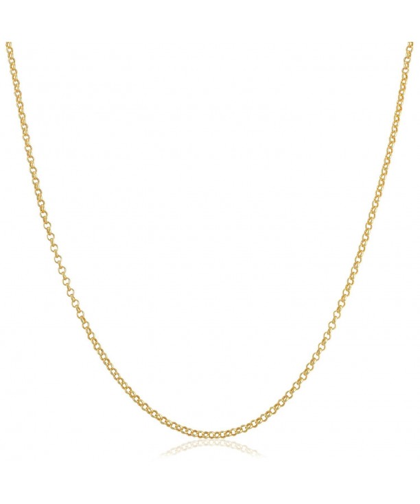 Yellow Gold Filled Chain Necklace