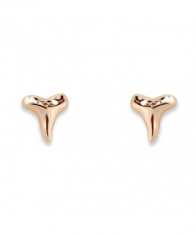 Humble Chic Shark Tooth Shaped Earrings