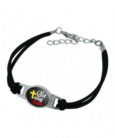 Christian Religious Novelty Leather Bracelet