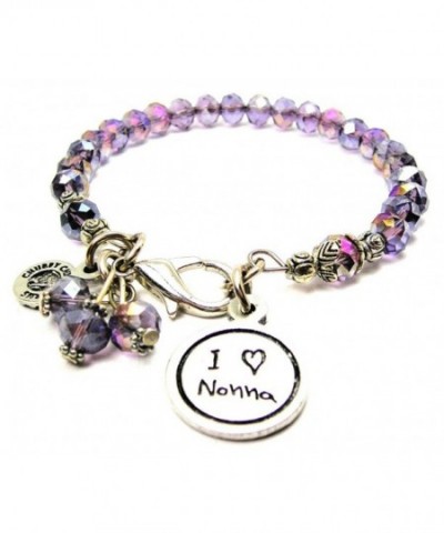 Handwriting Splash Bracelet Lavender Purple