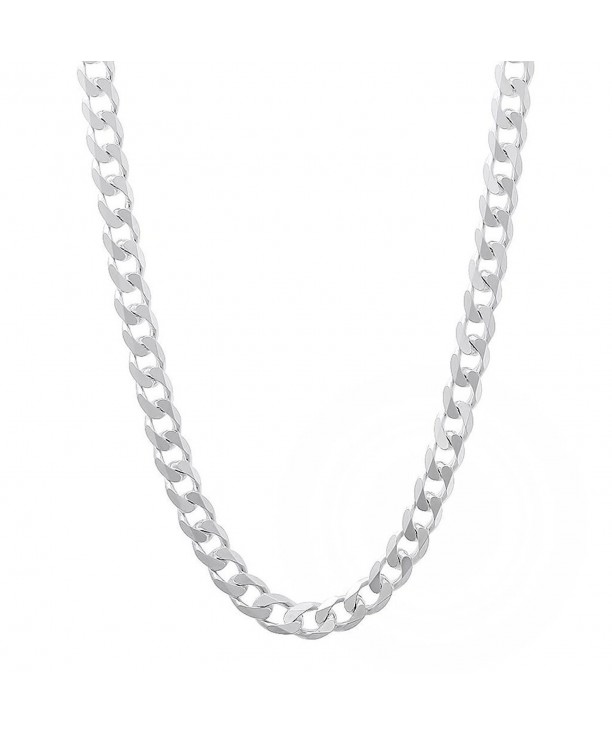 Italian Sterling Silver Curb Chain