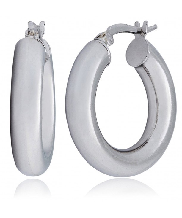 SilverLuxe Womens Sterling Large Earrings