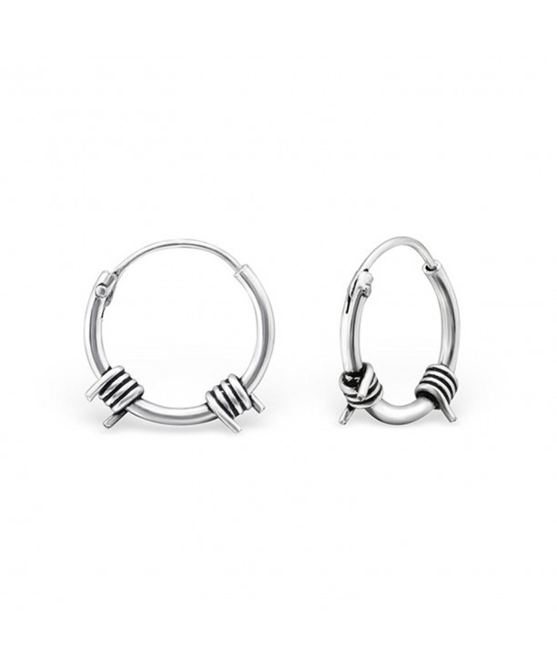 Earrings Sterling Silver Endless Nickle