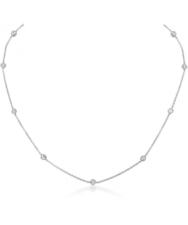 Humble Chic Simulated Diamond Necklace