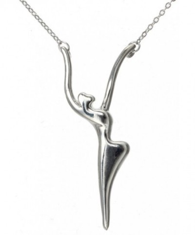 Necklace Dancing Ballerina Pendant Fashion