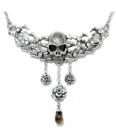 Controse Antiique Silver Toned Stainless Necklace