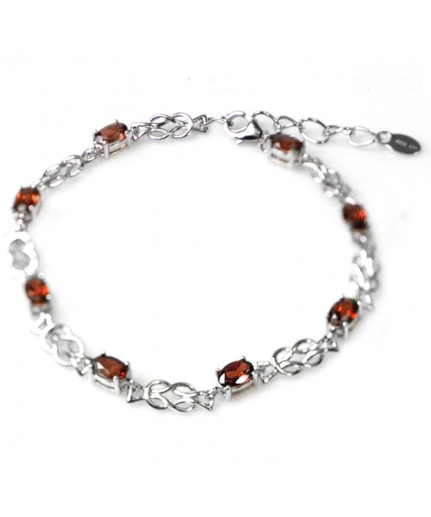 Buman Sterling Silver Genuine Bracelet