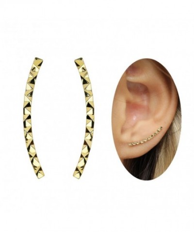 Minimalist Geometric Crawler Earrings Fashion