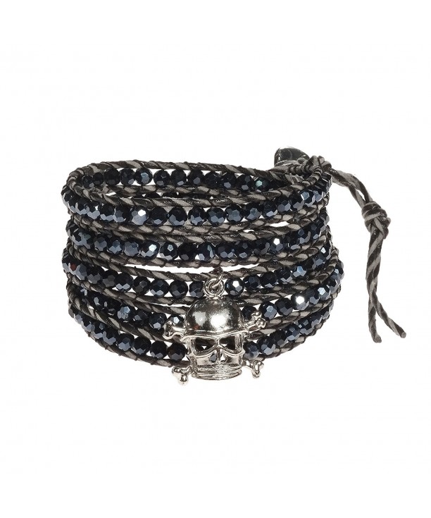 Pirate Midnight Fashion Crystal Bracelet