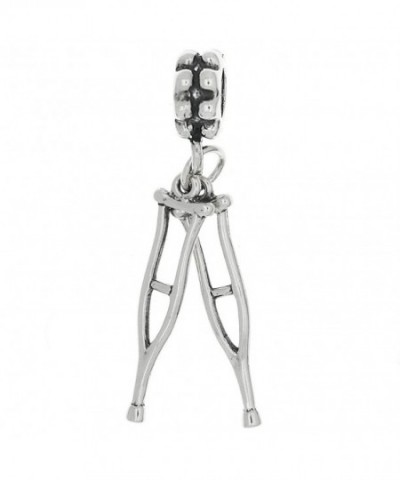 Oxidized Sterling Dimensional Medical Crutches