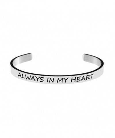 Bracelet Friend Bangle Engraved Stainless