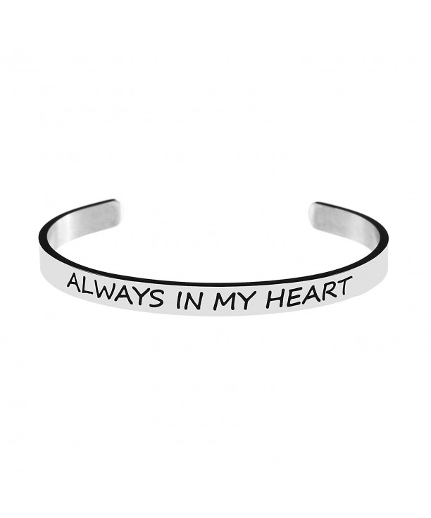 Bracelet Friend Bangle Engraved Stainless