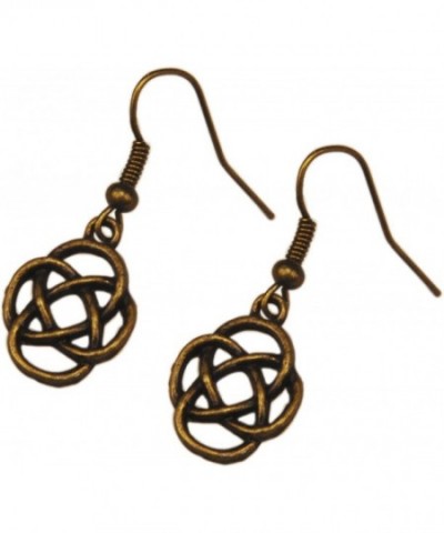 Earrings Celtic Antique Bronze Dangle