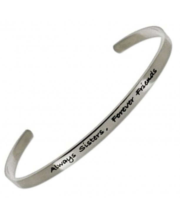 Sisters Forever Friends Bracelet Stainless