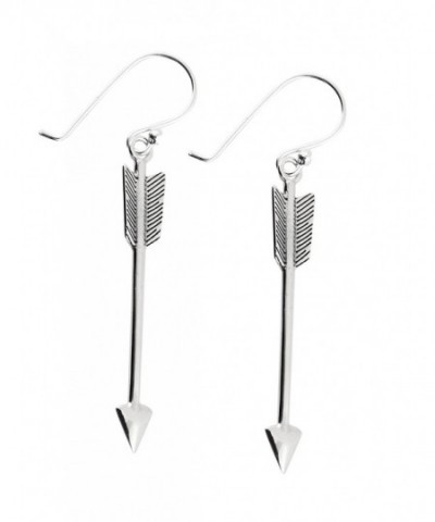 Sterling Silver Dangle Earrings Archery