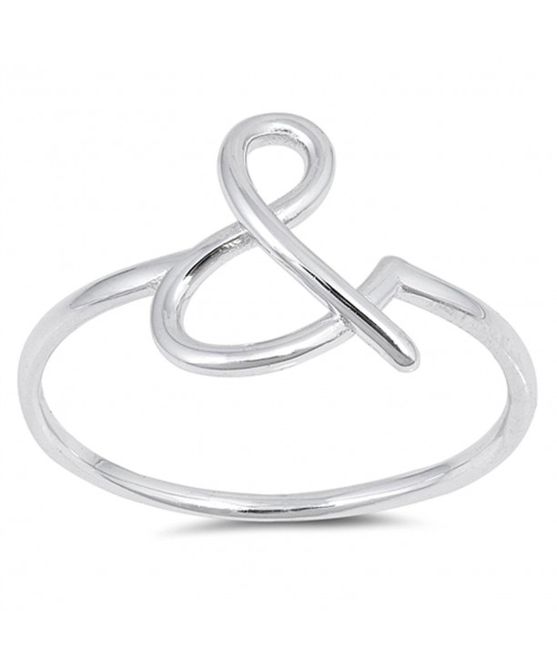 Ampersand Script English Sterling Silver