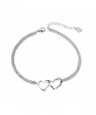 Sterling Silver Forever Double Bracelets