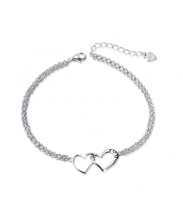 Sterling Silver Forever Double Bracelets