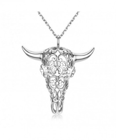 IRIS GEMMA Platinum Buffalo Necklace