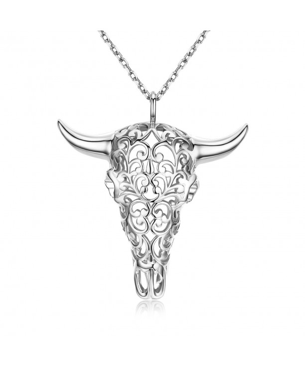 IRIS GEMMA Platinum Buffalo Necklace