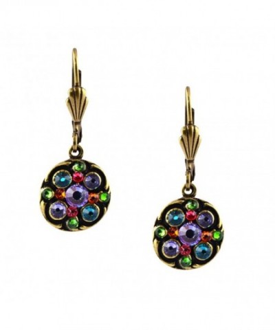 Anne Koplik Earrings Antique Crystal