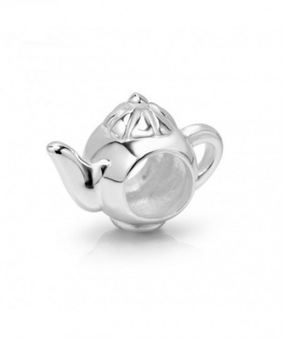 Sterling Silver Teapot Charm Bead