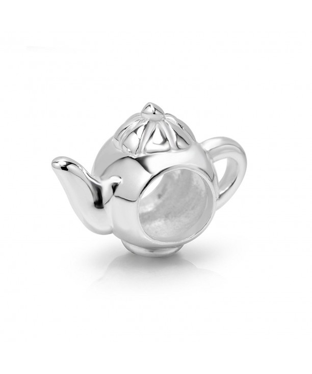 Sterling Silver Teapot Charm Bead