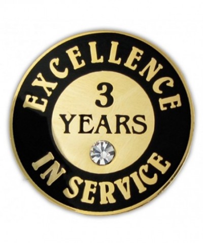 PinMarts Plated Excellence Service Rhinestone